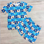 Pijama de Niño de Short y Camisa