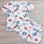Pijama de Niño de Short y Camisa