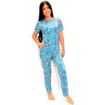 Pijama de Niña de Pantalón y Camisa Manga Corta