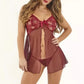 Conjunto de Lencería Babydoll "Secretos de Encaje"