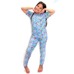 Pijama de Niña de Pantalón y Camisa Manga Corta