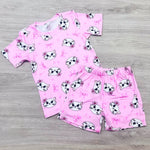 Pijama de Niña de Short y Camisa