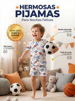 Pijama de Niño de Short y Camisa