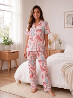 Pijama Pantalón Botones Camisa